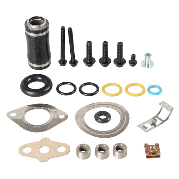 Ensemble de joints de collecteur d'admission de refroidisseur EGR avec tuyau pour Ford 6.0 6.0L F250 F350 2003-2010