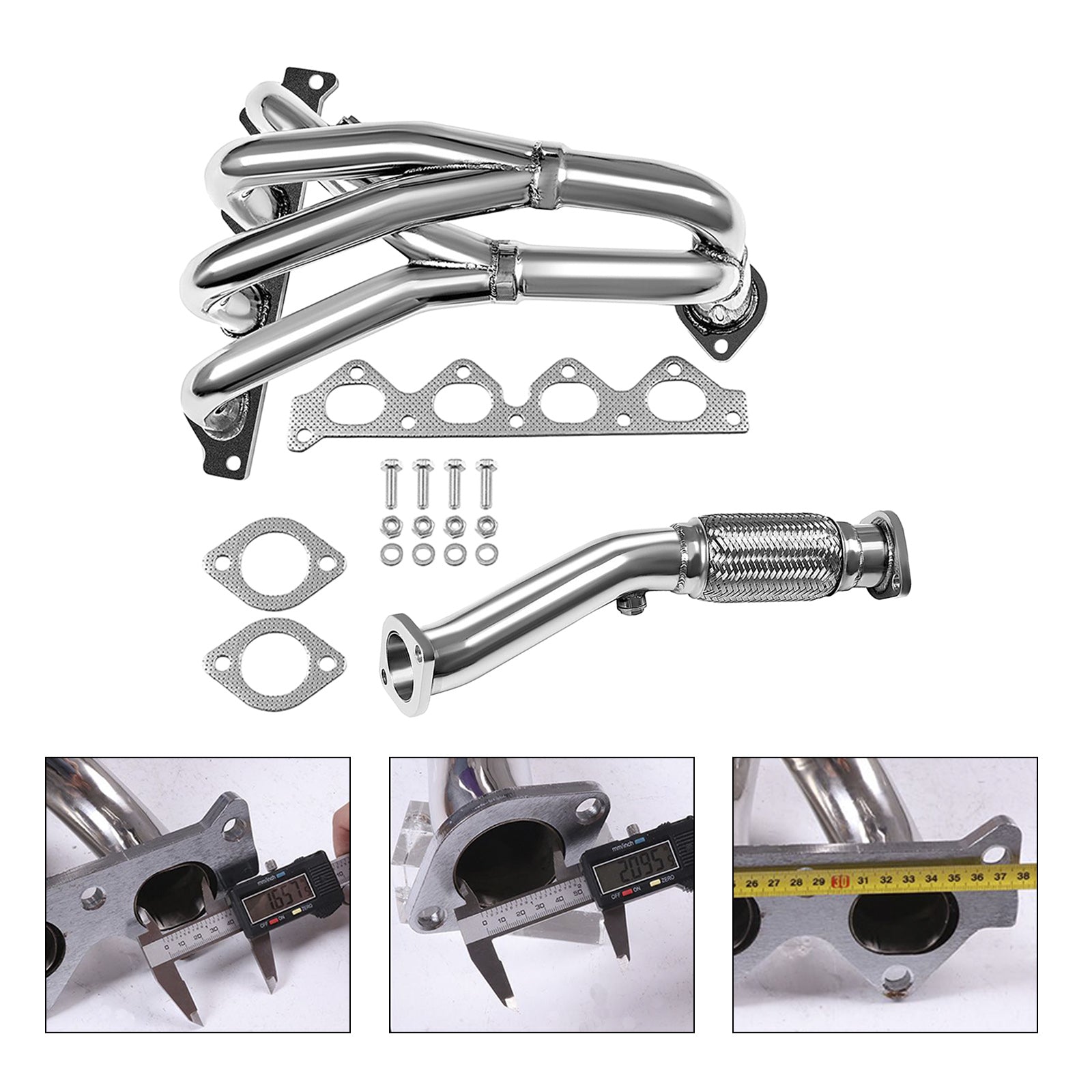 Hyundai 1995-2000 Elantra 2.0L HDSHT97L4 Racing Manifold Exhaust Header