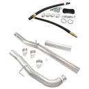 Kit de suppression de silencieux d'échappement et de recirculation des gaz d'échappement (EGR) pour GMC Sierra 6,6 L 2500HD 3500HD Duramax LML Diesel 4" (2011-2015)-1