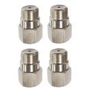 Lot de 4 rallonges de tube de test pour capteur d'oxygène O2 M18 x 1,5 34 mm, adaptateur, entretoise, bouchon-1