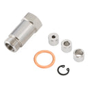 Universal 45MM M18X1.5 O2 Oxygen Spacers Adapter Kit Car Exhaust Oxygen Extender Spacer W/Gasket Generic-5