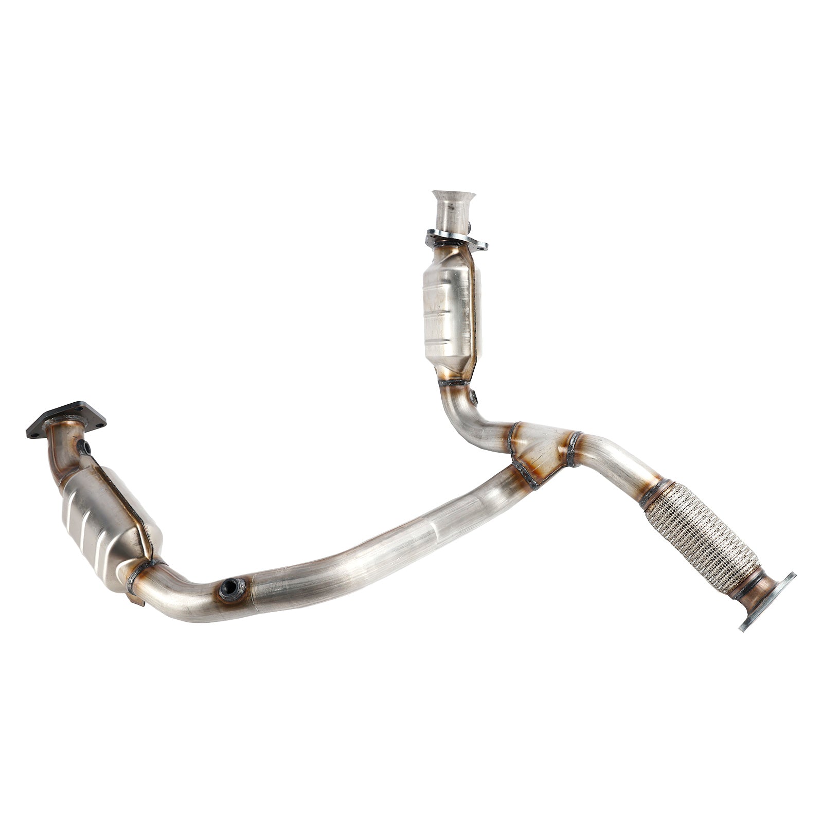 Chevrolet 2007-2009 Silverado 1500 4.8/5.3/6.0L Engines Exhaust Catalytic Converter Y-Pipe