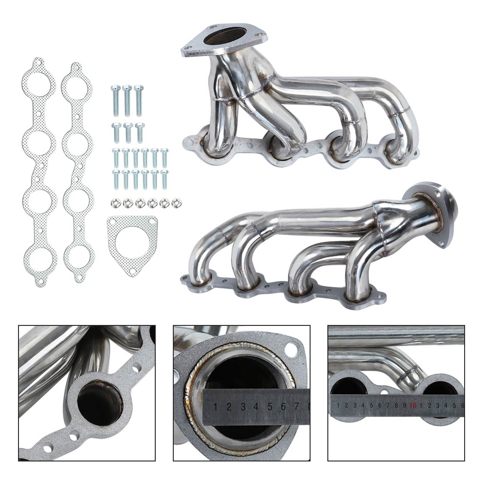 Chevrolet 2002-2013 Silverado 1500 4.8L 5.3L 6.0L 6.2L Exhaust Headers