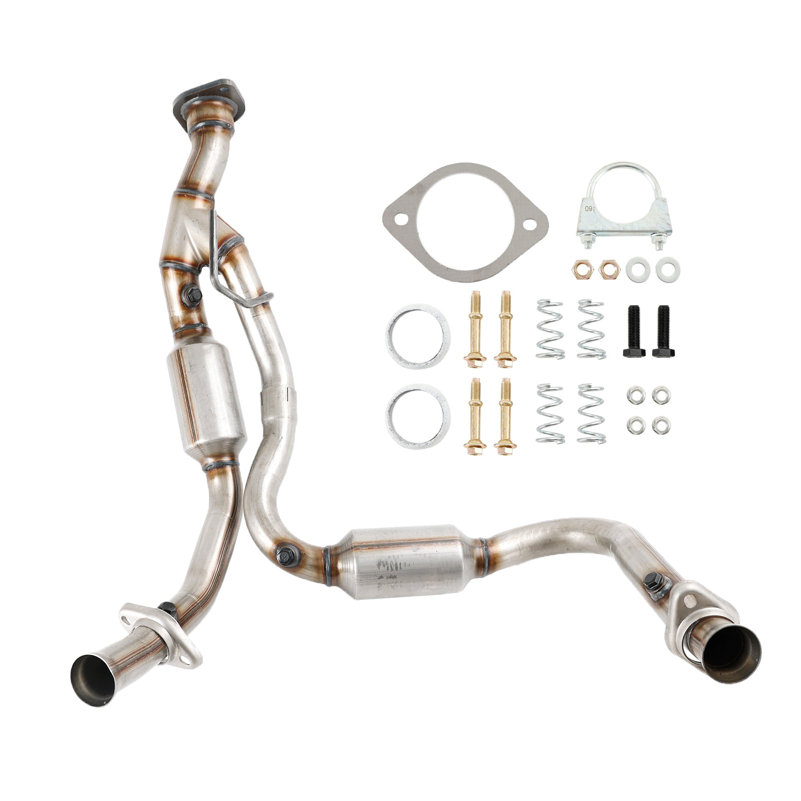 Jeep Grand Cherokee 3.7L 2006-2010 Y pipe with Catalytic Converters