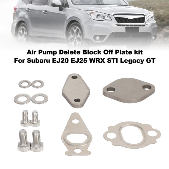 Subaru EJ20 EJ25 WRX STI Legacy GT Air Pump Delete Block Off Plate kit