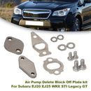 Subaru EJ20 EJ25 WRX STI Legacy GT Air Pump Delete Block Off Plate kit-11