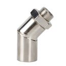 135 Degree M18 X 1.5 Catalytic Converter CEL Oxygen Sensor Extender Adapter Spacer Generic-6