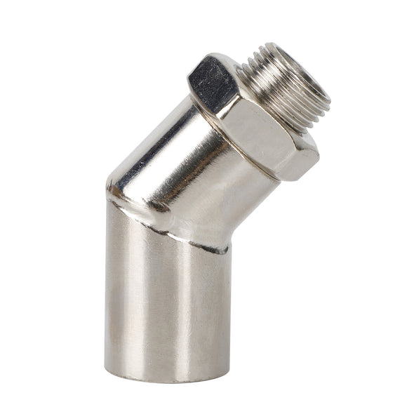 135 Degree M18 X 1.5 Catalytic Converter CEL Oxygen Sensor Extender Adapter Spacer Generic