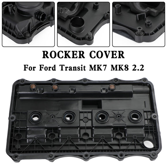 Ford Transit MK7 MK8 2.2 Rocker Cam Cover+Seals Custom Relay Boxer Defender 1717679 BK2Q6K271AK 1738747 1858445