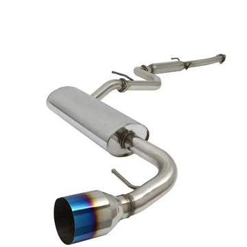 Système d'échappement Catback Racing avec silencieux à embout brûlé pour Honda CRX 1,5 L (1990-1991)