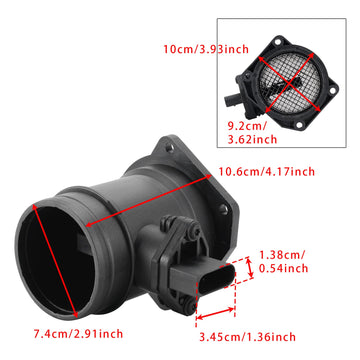 Audi A4 B6 B7 A6 C5 VW Passat 3B 2.0L 0280218058 Mass Air Flow Meter Sensor - 0