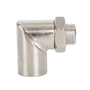 Exhaust Pipe M18*1.5 Oxygen Sensor Adapter 90 Degree Extension Extender CLE Generic-3