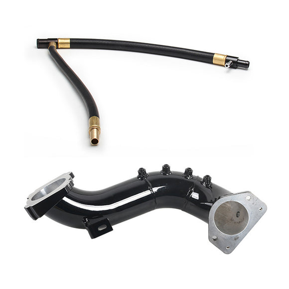 Kit de suppression EGR Duramax et tuyau d'admission coudé à haut débit pour GMC 2500 3500 6,6 L 2011-2015