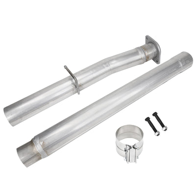 Ford 2008-2010 F250 F350 F450 6.4 Powerstroke Diesel 4 Inch Exhaust DPF & Cat Delete Pipe