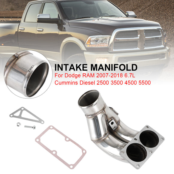 3.5 Inch Intake Manifold Fit Dodge RAM 2007-2018 6.7L Diesel 2500 3500 4500 5500