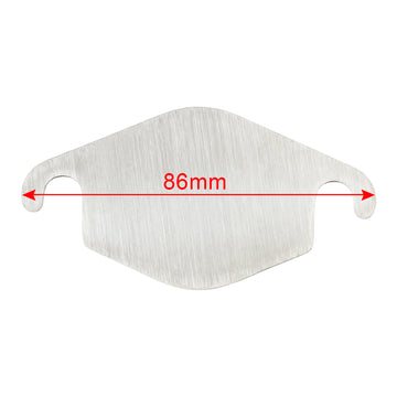 Plaque d'obturation de la vanne EGR pour Ford Euro 3 Transit Connect Focus Mondeo 1.8 TDDI TDCi - 0