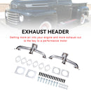 Collecteur d'échappement pour pick-up Flathead Shorty V8 Ford 1932-1953-6