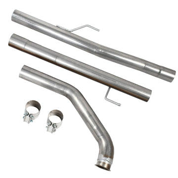 4" DPF Delete Race Pipe for Dodge Ram 1500 3.0L Turbo Eco Diesel 2014-2018