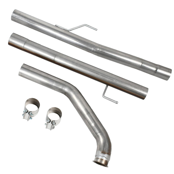 4" DPF Delete Race Pipe for Dodge Ram 1500 3.0L Turbo Eco Diesel 2014-2018