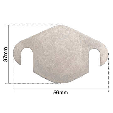 2 × EGR Valve Blank Plate for VW CR Engines With 1.6 1.2 2.0 Litre Capacities - 0
