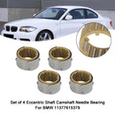 Set of 4 Eccentric Shaft Camshaft Needle Bearing for BMW 11377615379-7