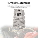 Chevy 1957-1986 Small Block 305 327 350 400 High Rise Dual Plane Intake Manifold-12