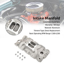 Chevy 1957-1986 Small Block 305 327 350 400 High Rise Dual Plane Intake Manifold-5
