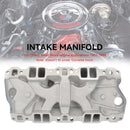 Chevy 1957-1986 Small Block 305 327 350 400 High Rise Dual Plane Intake Manifold-9