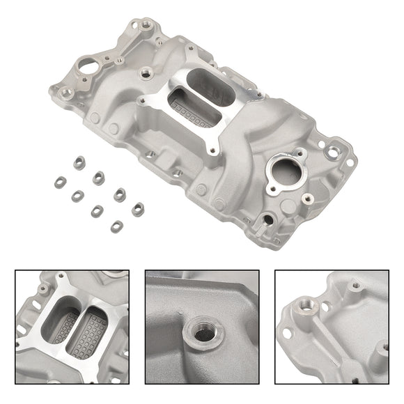 Chevy 1957-1986 Small Block 305 327 350 400 High Rise Dual Plane Intake Manifold