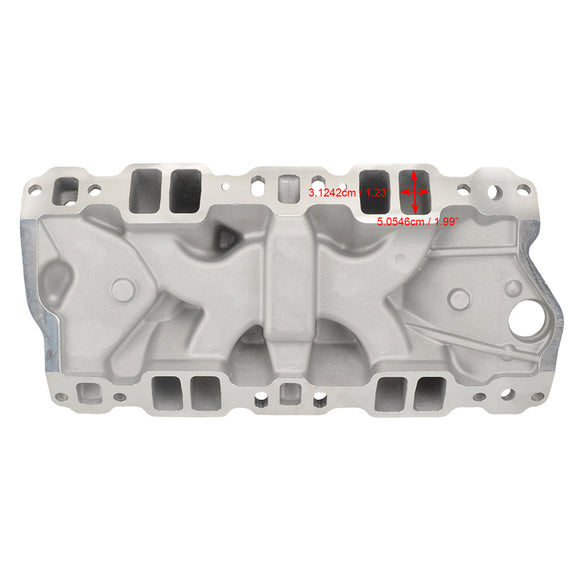 Chevy 1957-1986 Small Block 305 327 350 400 High Rise Dual Plane Intake Manifold