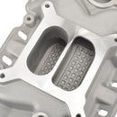 Chevy 1957-1986 Small Block 305 327 350 400 High Rise Dual Plane Intake Manifold-14