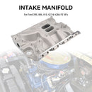Dual Plane Satin Intake Manifold Fit Ford FE 390 406 410 427 428 Aluminum-14