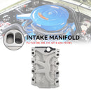 Dual Plane Satin Intake Manifold Fit Ford FE 390 406 410 427 428 Aluminum-3