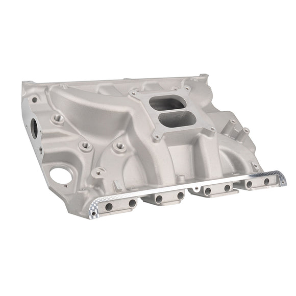 Dual Plane Satin Intake Manifold Fit Ford FE 390 406 410 427 428 Aluminum