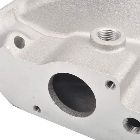 Dual Plane Satin Intake Manifold Fit Ford FE 390 406 410 427 428 Aluminum