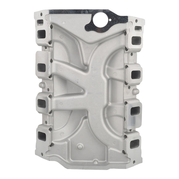 Dual Plane Satin Intake Manifold Fit Ford FE 390 406 410 427 428 Aluminum