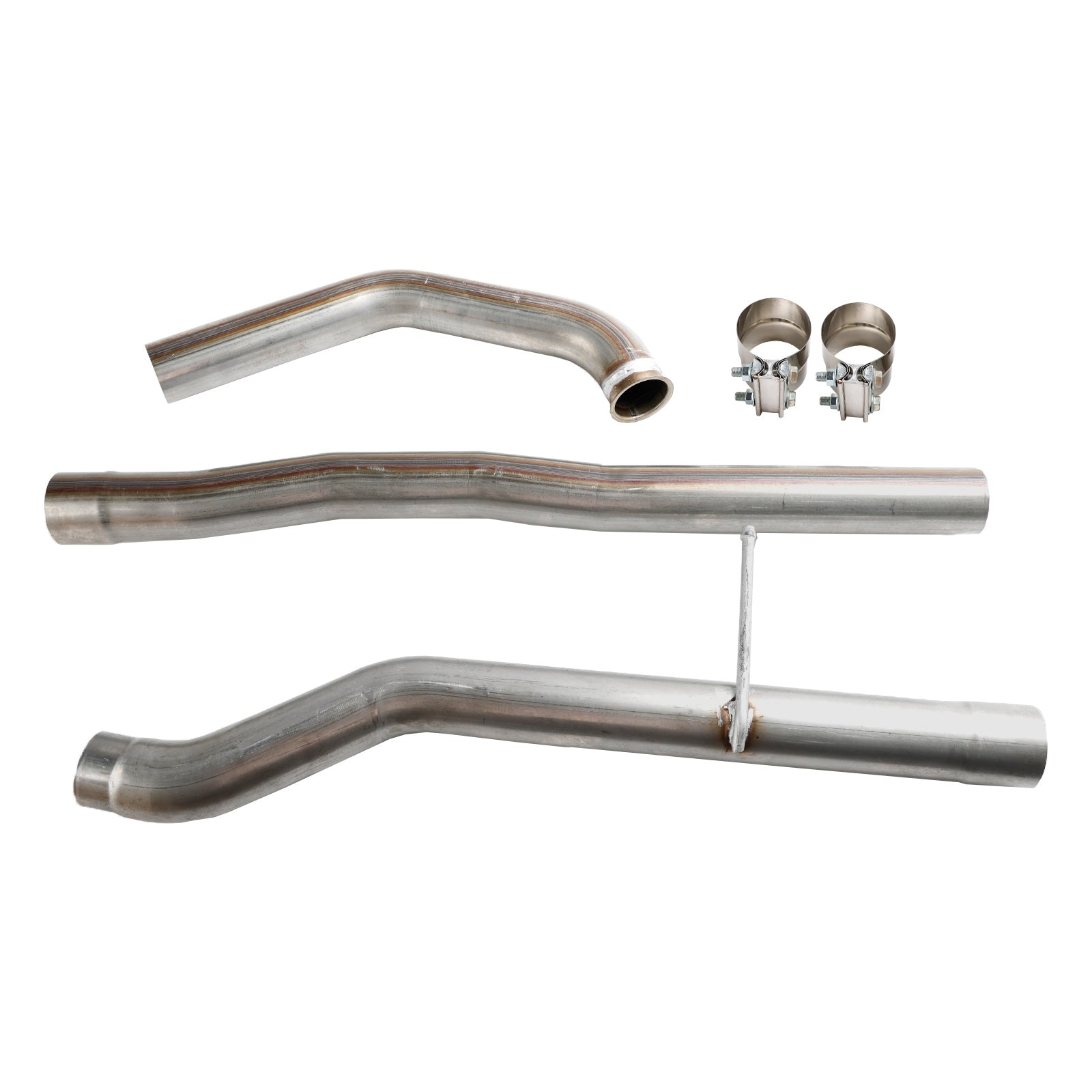 VCarPart 2014-2018 Dodge Ram 1500 Jeep Grand Cherokee 3.0L Ecodiesel  3" DPF Delete Race Pipe FedEx