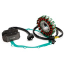 Magneto Stator + Voltage Rectifier + Gasket For Suzuki SV650 SV650S 99-02 01 00-3