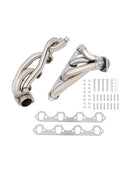 Ford 1987-1996 F150/F250/Bronco 5.8L T-304 Shorty Exhaust Headers Manifold-7