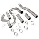 Chevrolet 2017-2024 Silverado 3500 HD L5P 6.6L Duramax Diesel 5" DPF Delete Race Pipe-3