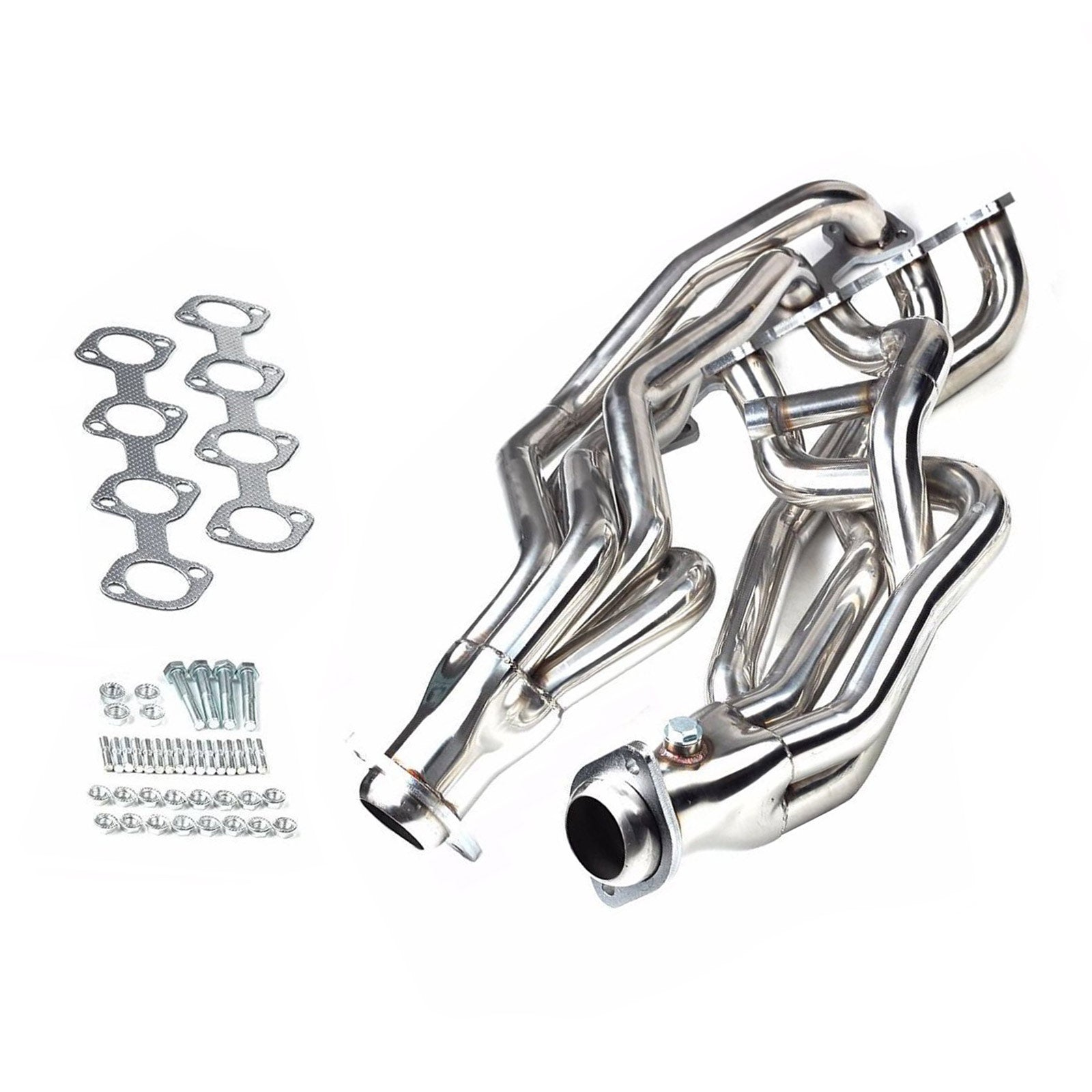 Ford 1996-2004 Mustang GT V8 4.6L Pair Stainless Exhaust Manifold Headers