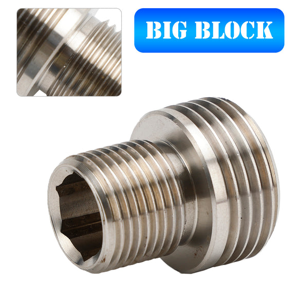 Ford Big Block Oil Filter Insert Adapter BBF 429 460 385 series 400M