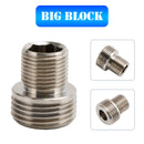 Ford Big Block Oil Filter Insert Adapter BBF 429 460 385 series 400M-7