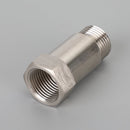 2PCS M18x15 45mm CEL O2 Sensor Adapter Check Engine Light Eliminator Pipe Extension Extender Generic-7