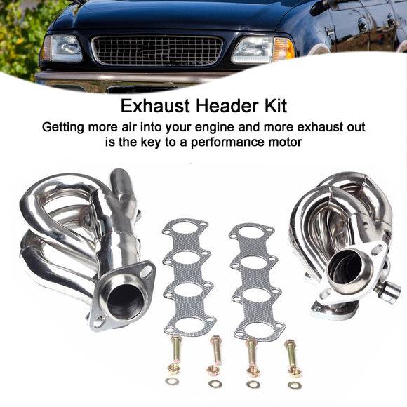 Collecteur d'échappement tubulaire court pour Ford Expedition 4,6 L (1997-2002)