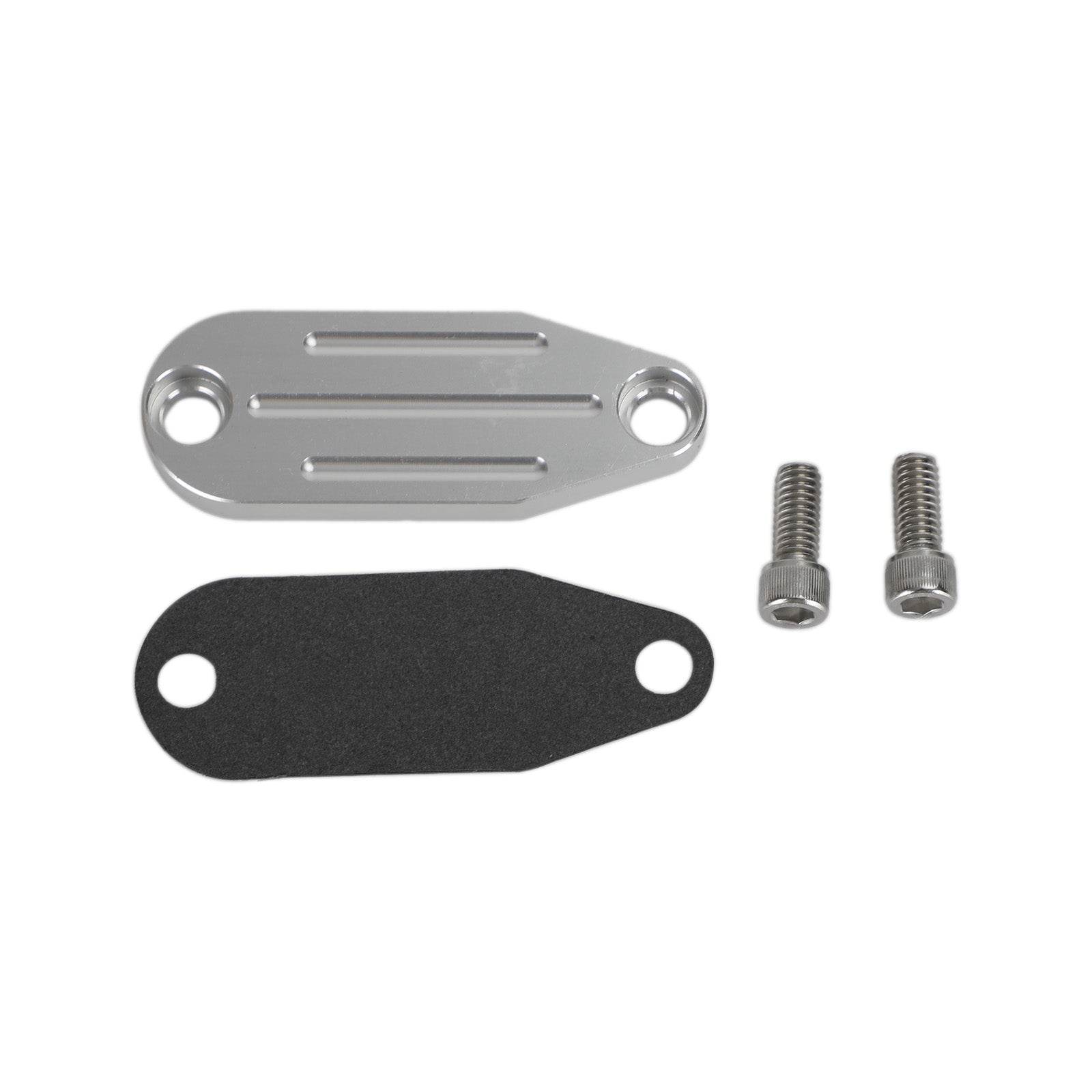 GM 2.0, 2.2, 2.5, 2.8, 3.0, 3.8, 4.3, 4.9, 5.0, 5.7, 6.6, 7.4, 8.2 EGR Delete Plug Block Off Plate Kit