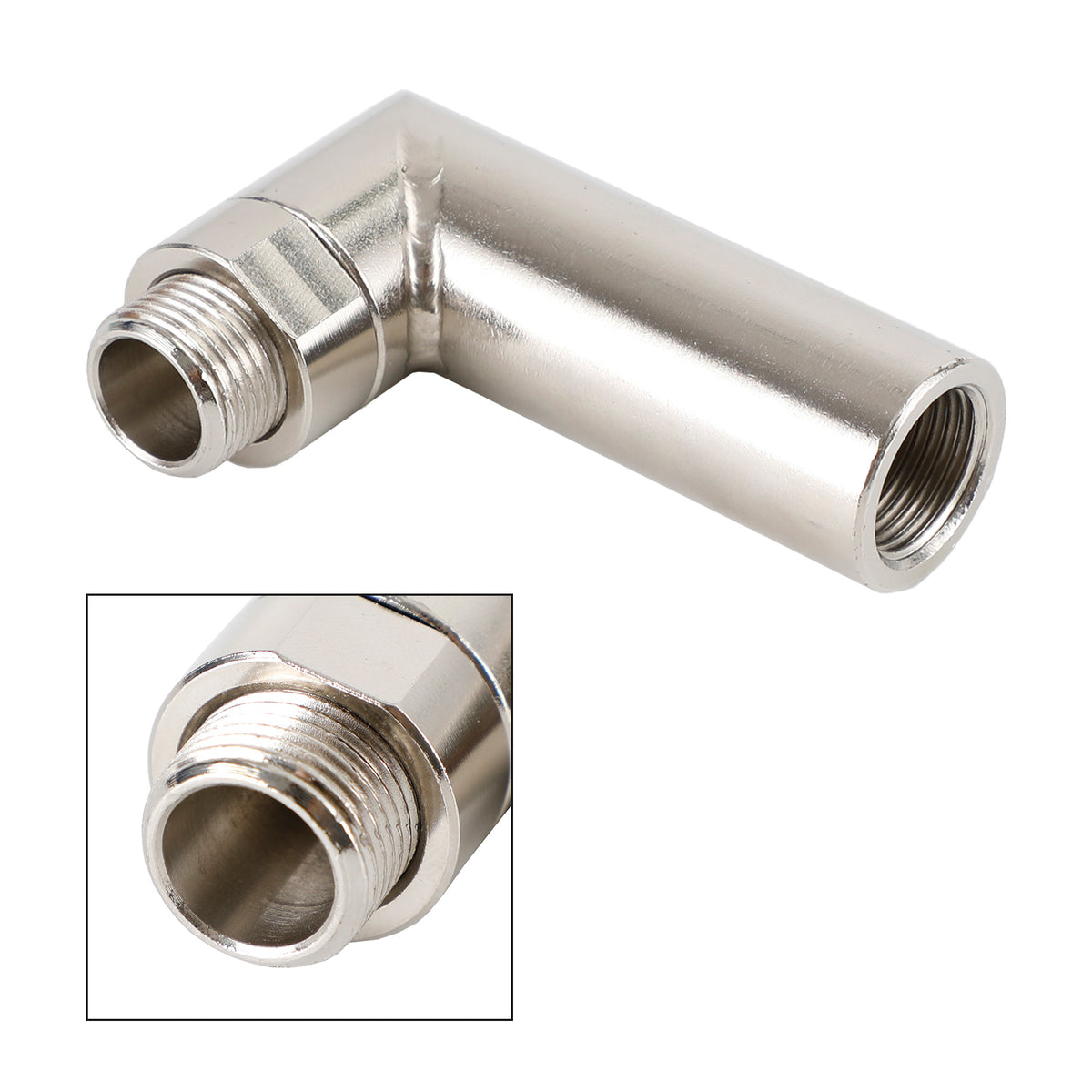O2 Sensor Angled Extenders O2 Oxygen Sensor Angled Extender Spacer 90 Degree 02 Bung Extension M1 ...