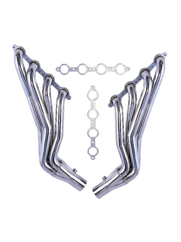 Chevy C10 LS LS1 LS3 LS2 LS6 Long Tube 1-7/8 Exhaust Manifold Header