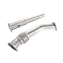 Volkswagen 2001-2004 Jetta GLS Wagon 4-Türer 1,8 l I4 Edelstahl 3" Auspuff Turbo Fallrohr-3