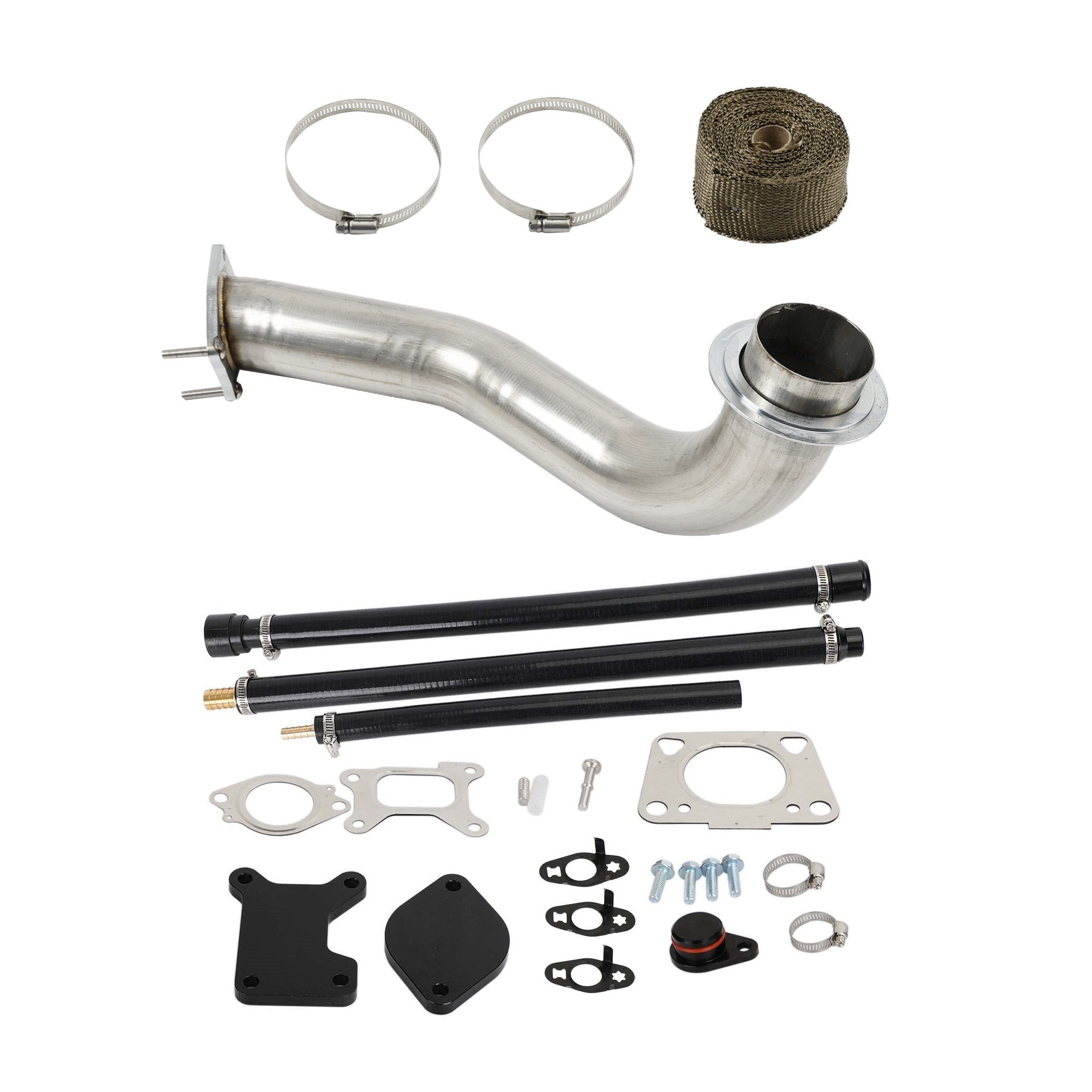 Chevrolet GMC 2017-2023 Duramax Diesel 6.6 L5P 3.5" Downpipe & EGR Valve Cooler Delete Kit